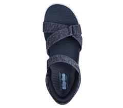 Slip-ins: GO WALK Massage Fit Sandal - Heather Skechers for sale