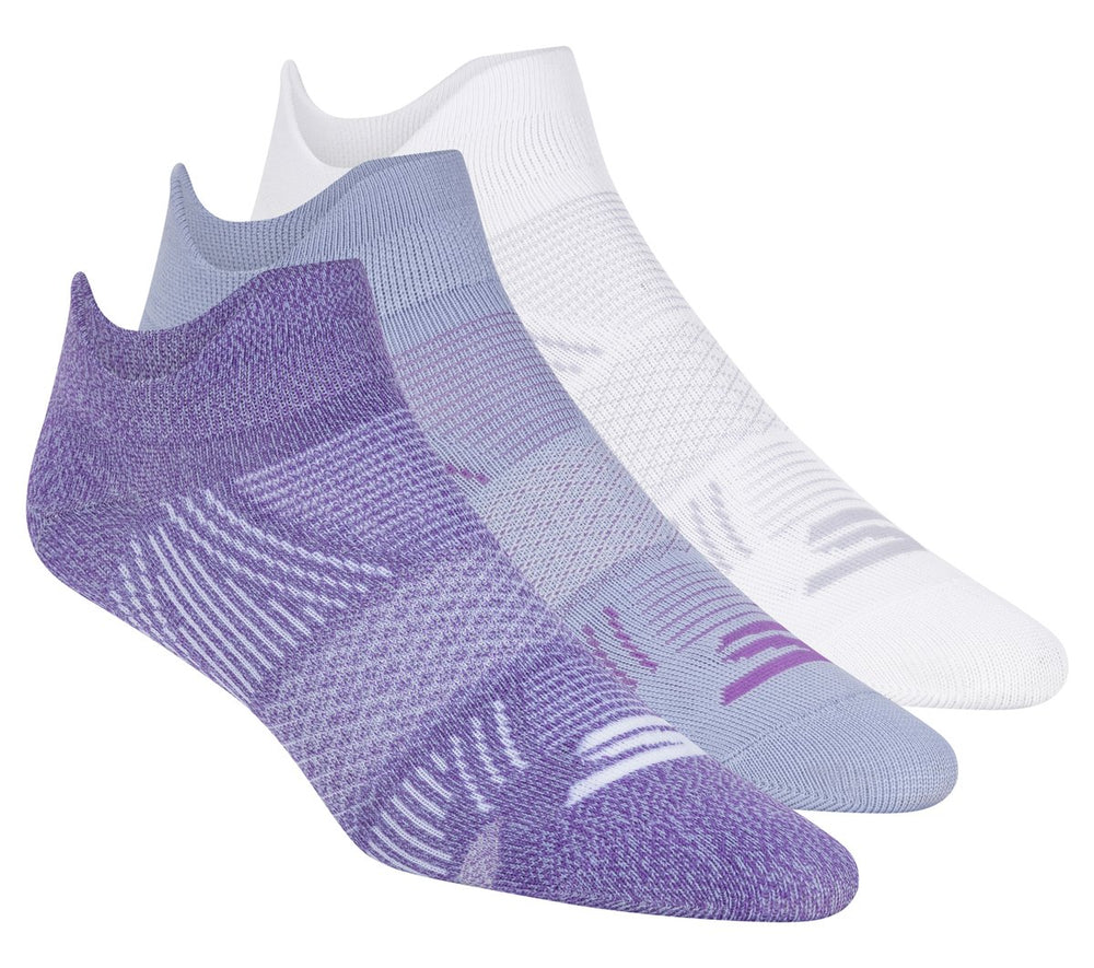 3 Pack Women's Performance Low Cut Pattern Socks Skechers discount