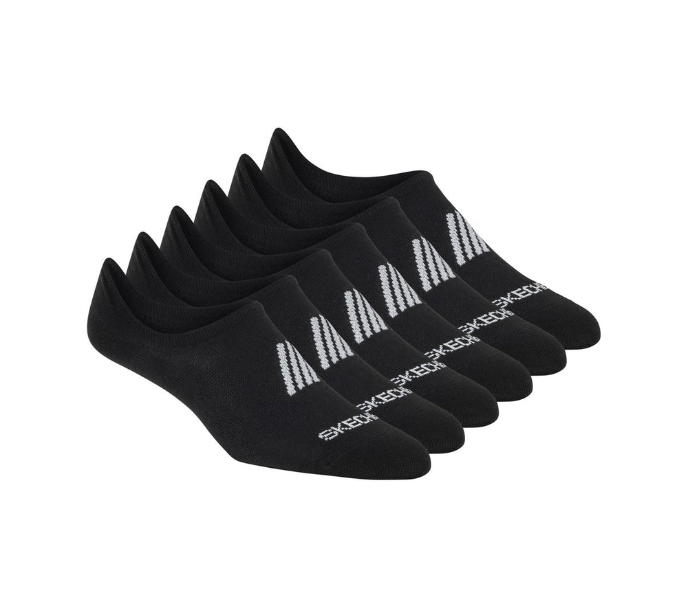 Super Soft No Show Liner Socks - 6 Pack Skechers discount