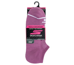 3 Pack Women's No Show Premium Basic Socks Skechers US