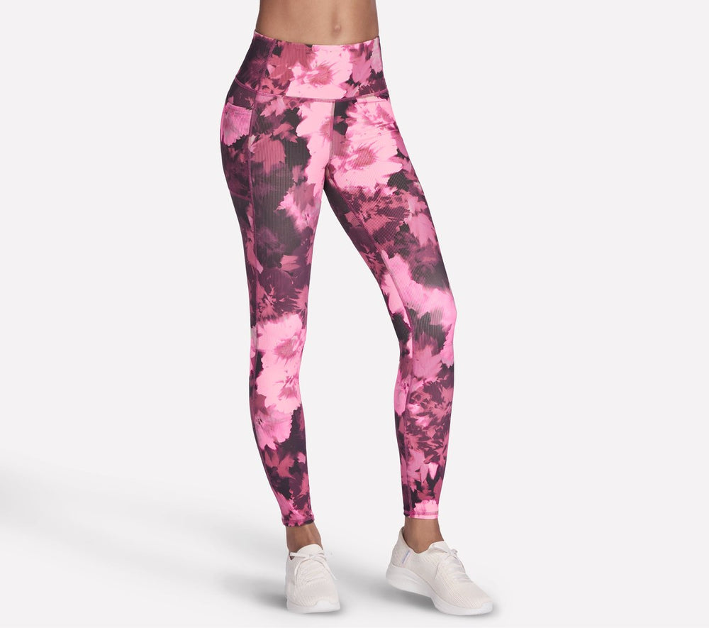 GO FLEX RIB Inbloom Full Length High-Waisted Legging Skechers US
