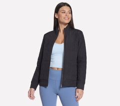GO WALK Everywhere Cozy Fit Diamond Jacket Skechers US