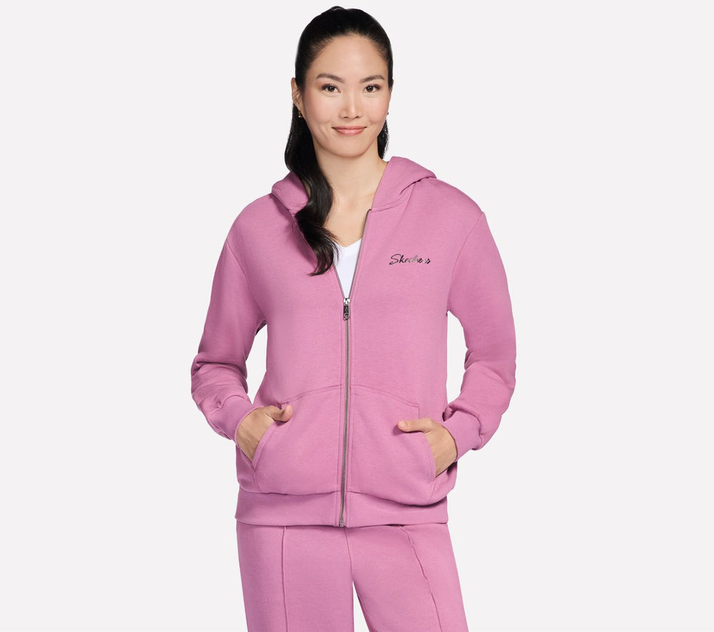 SKECH SWEATS Signature Full Zip Hoodie Skechers on sale