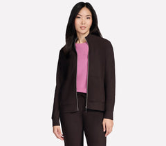 GO Luxe Rib Everyday Full Zip Jacket Skechers for sale