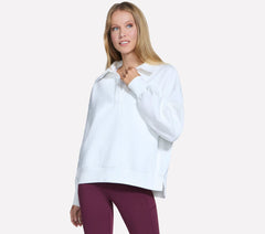 Downtown Cozy Fit Collared Long Sleeve Skechers for sale