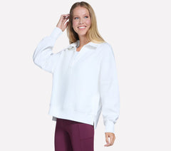 Downtown Cozy Fit Collared Long Sleeve Skechers for sale