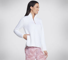 Soft Knit Ottoman 1/4 Zip Skechers on sale