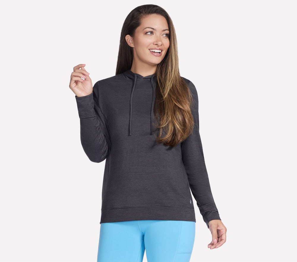 GO DRI Swift Stripe Hoodie Skechers for sale