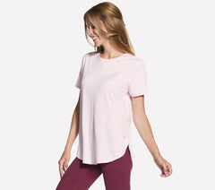 GO DRI Swift Stripe Tunic Tee Skechers on sale