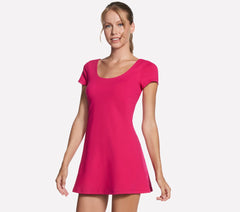 GO WALK Scoop Short Sleeve Dress Skechers US