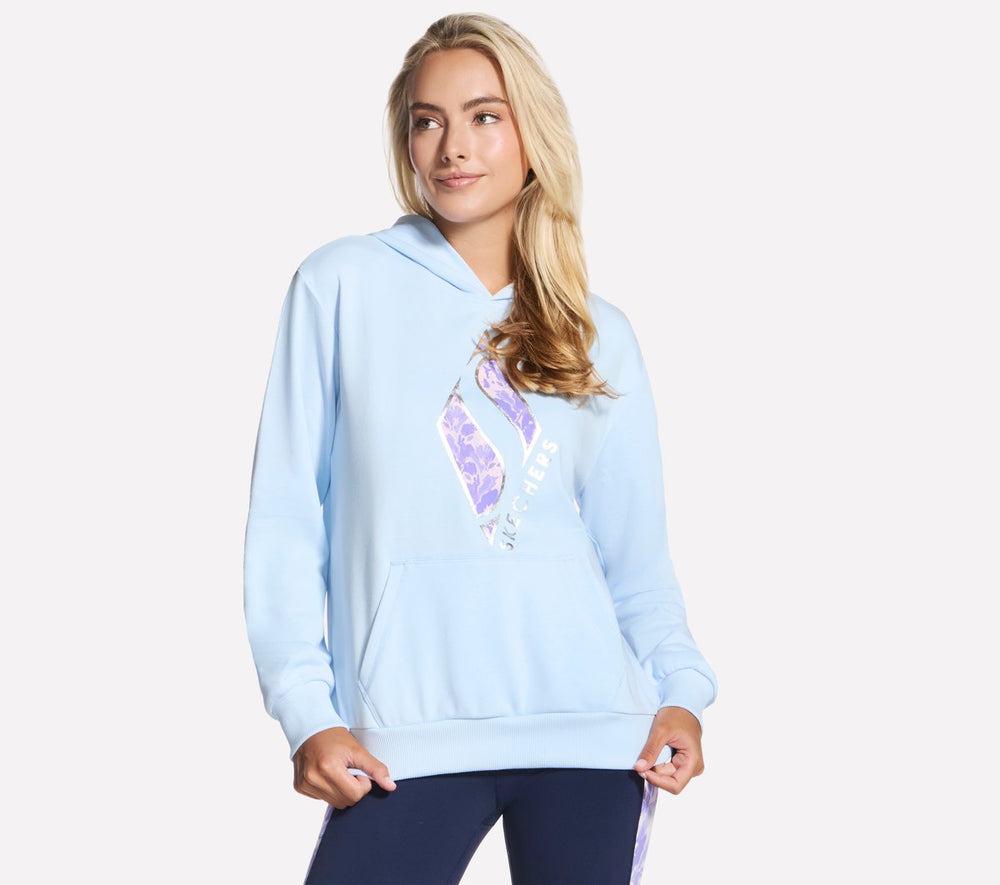 Floral Diamond Pullover Hoodie Skechers on sale