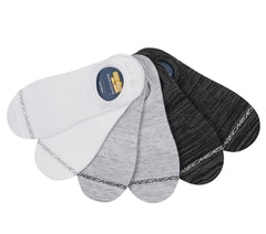 6 Pack Men's Sneaker Liner Socks Skechers sale