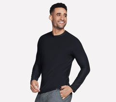GO DRI All Day Long Sleeve Tee Skechers US