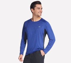 GO DRI Circuit Long Sleeve Tee Skechers on sale