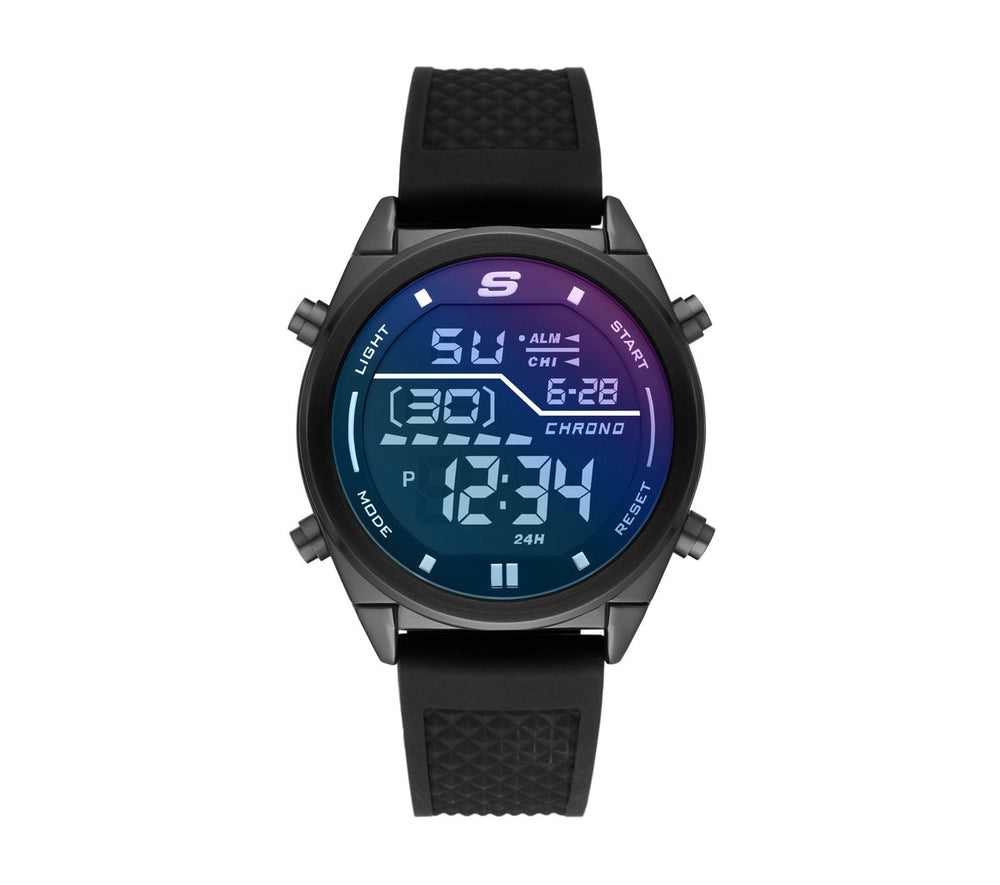 Accessories Blue Face Digital Watch Skechers outlet