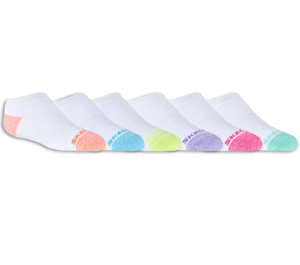 6 Pack Low Cut Walking Socks Skechers sale