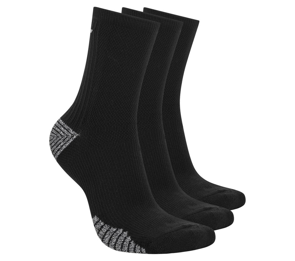 3 Pack Women's Half Terry Low Crew Socks Skechers US