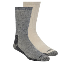 2 Pack Men's Crew Wool Socks Skechers US