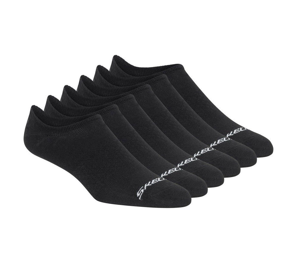6 Pack Men's Sneaker Liner Socks Skechers US