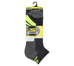 3 Pack Men's Half Terry Quarter Crew Socks Skechers for sale
