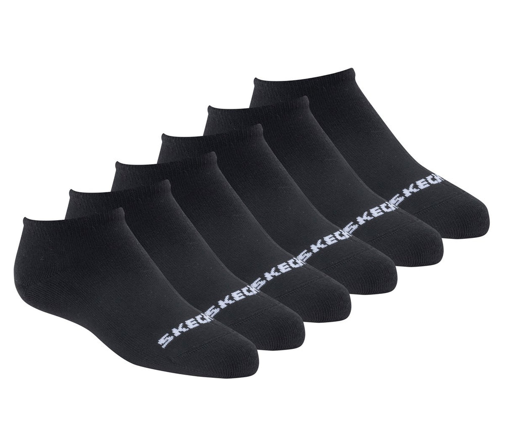 Cotton No-Show Socks - 6 Pack Skechers sale