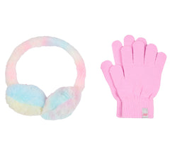 Tie Dye Heart Earmuff and Glove Set Skechers sale