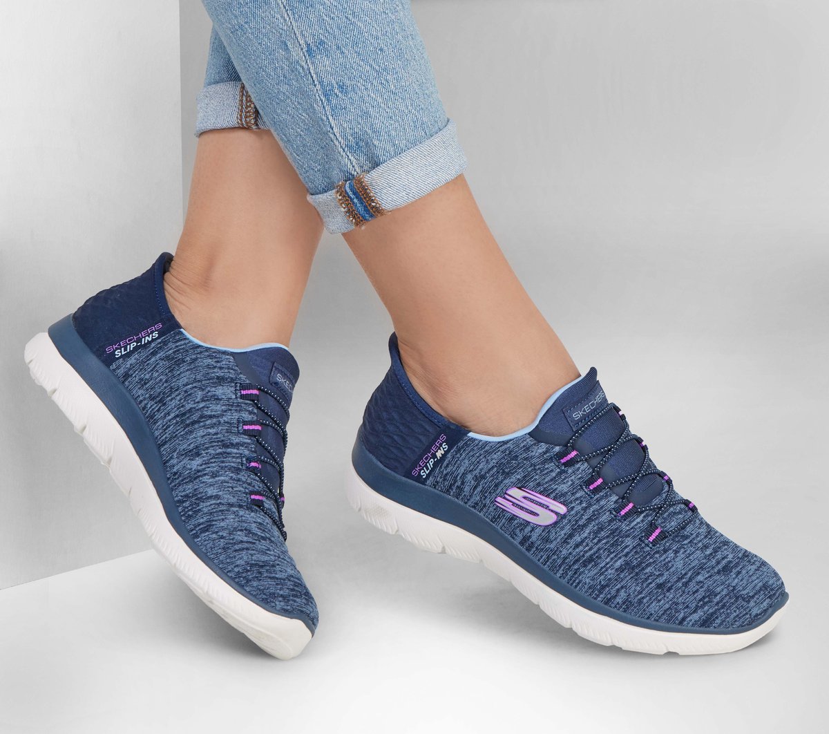 Slip-ins: Summits - Dazzling Haze Skechers on sale