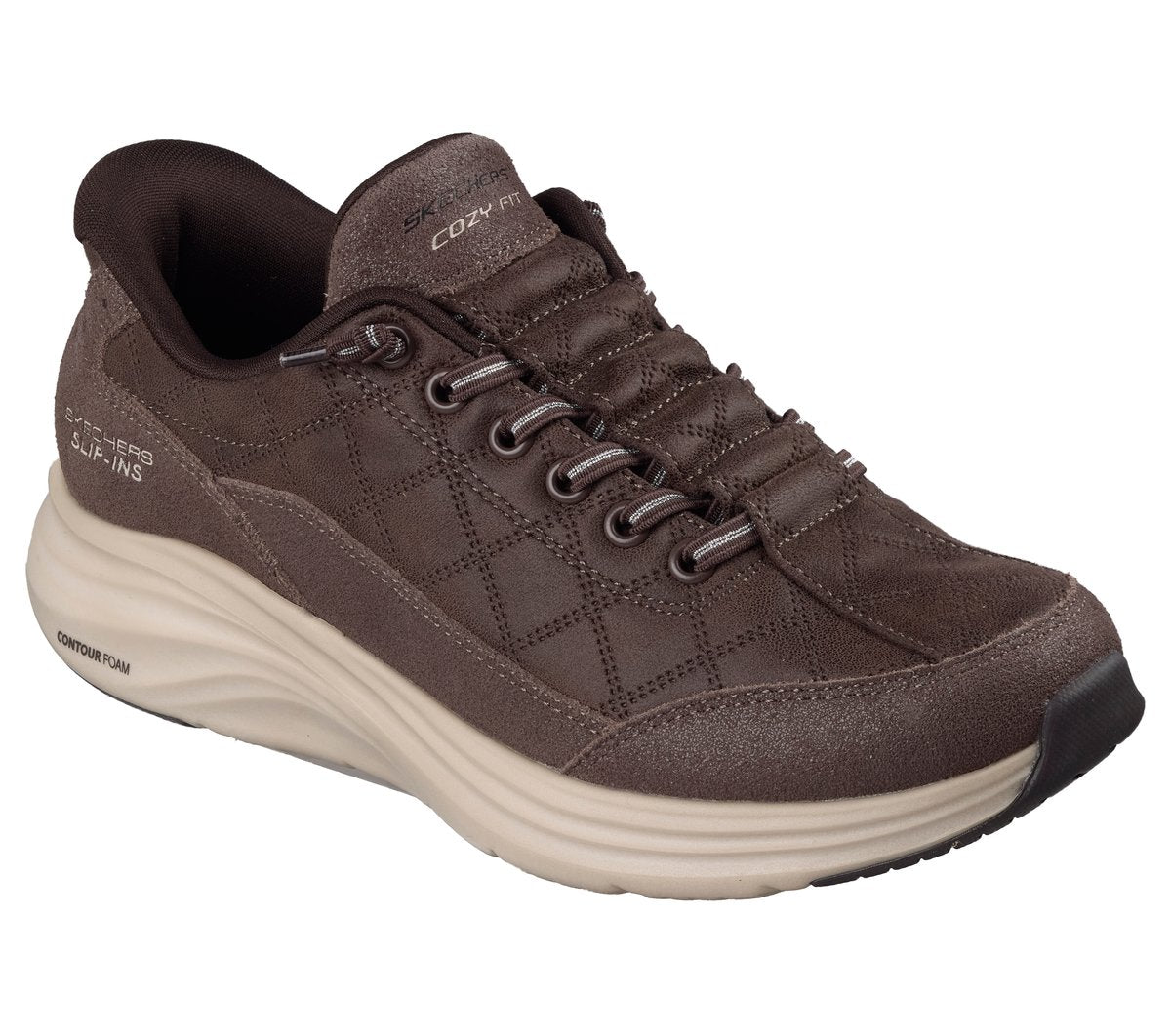 Slip-ins: Contour Foam - Cozy Fit Natural Ease Skechers on sale