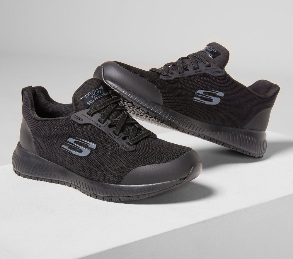 Work Slip-Resistant Relaxed Fit: Squad Skechers for sale