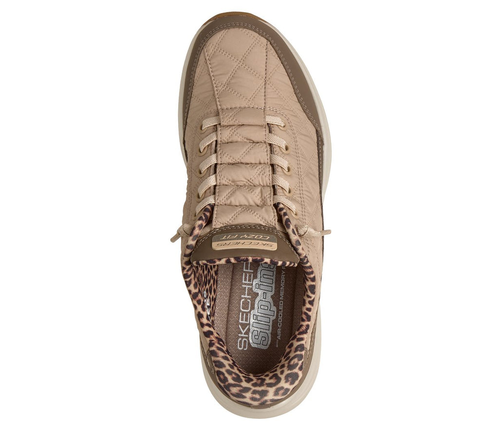 Slip-ins: Contour Foam - Cozy Fit Leopard Dream Skechers discount