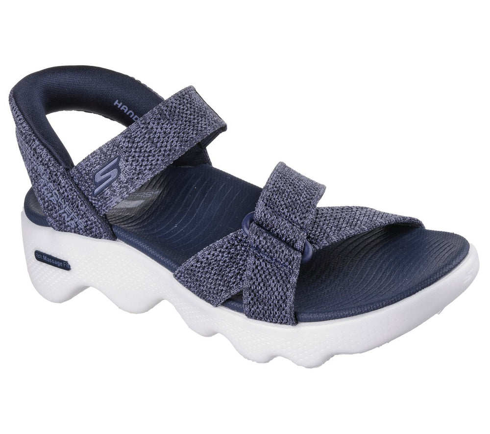Slip-ins: GO WALK Massage Fit Sandal - Heather Skechers for sale