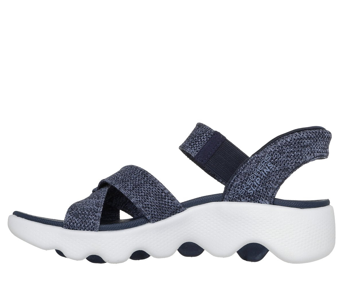 Slip-ins: GO WALK Massage Fit Sandal - Heather Skechers for sale