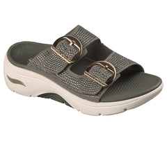 Martha Stewart: GO WALK Arch Fit 2.0 Sandal - Showstopper Skechers on sale