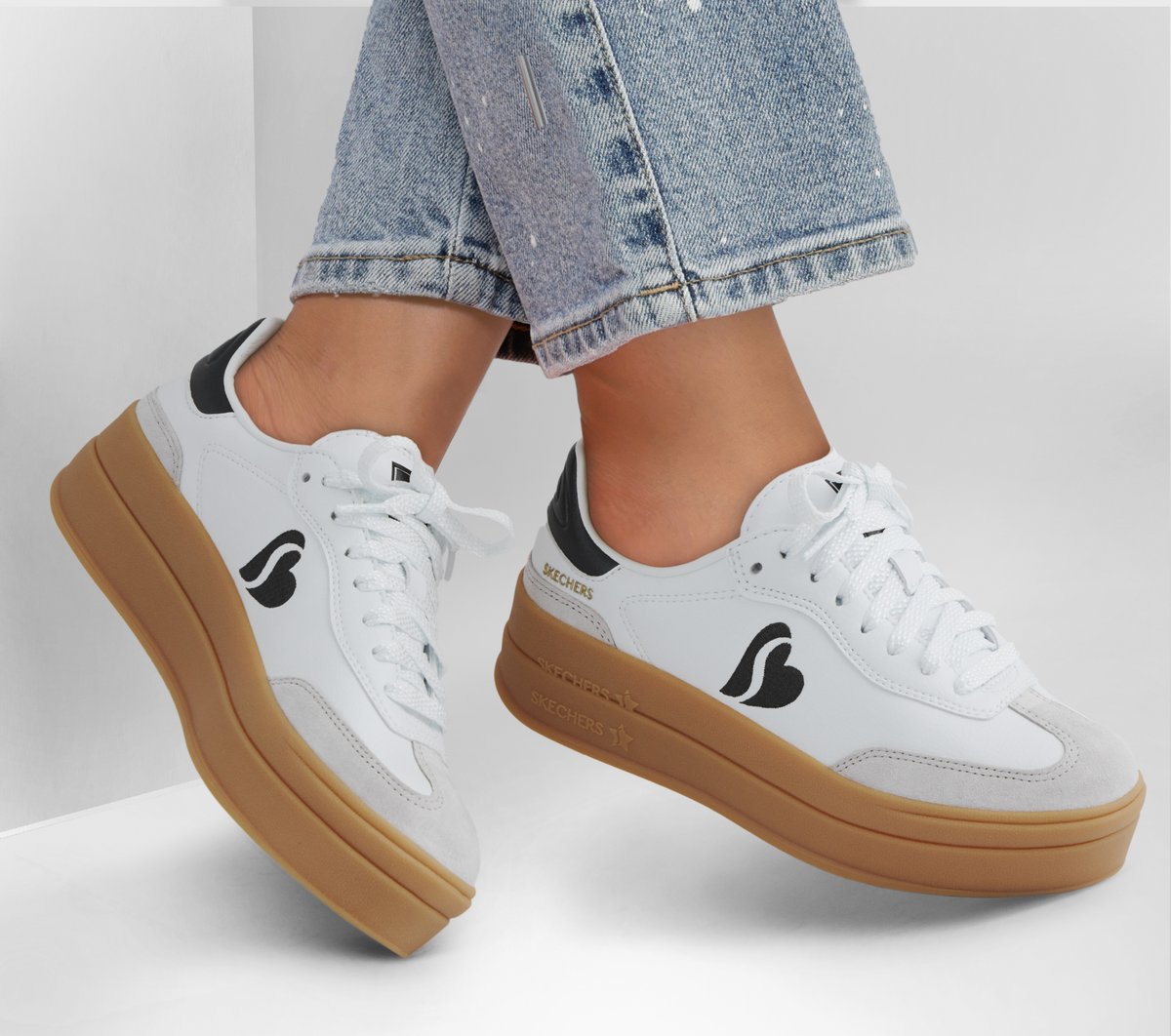 Academy HI - Stacked Hearts Skechers discount