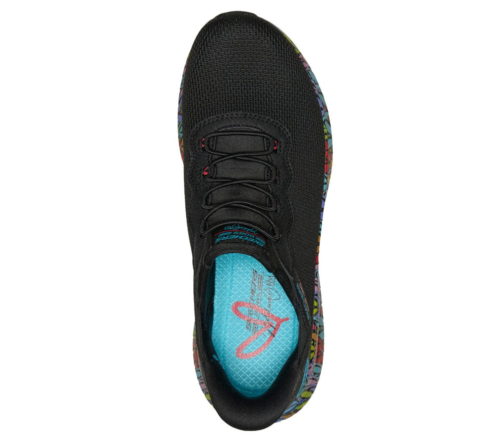 Slip-ins JGoldcrown: BOBS Sport Squad Chaos - Colorstride Motion Skechers outlet