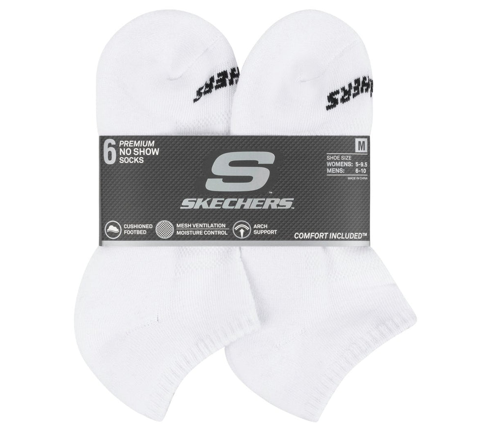 6 Pack Core Low Cut Medium Socks Skechers on sale