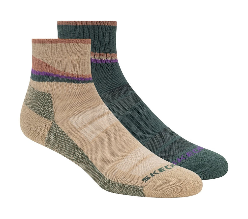 2 Pack Women's Trail Quarter Socks Skechers outlet