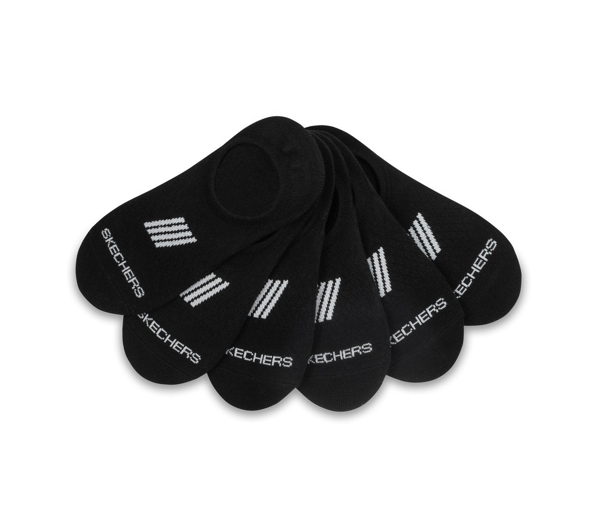 Super Soft No Show Liner Socks - 6 Pack Skechers discount