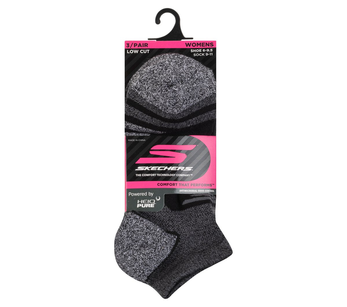 3 Pack Women's Performance Low Cut Running Socks Skechers online