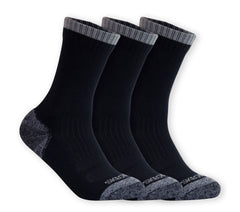 3 Pack Half Terry Work Crew Socks Skechers US