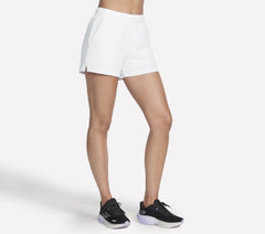 GO WALK Cozy Fit Diamond 4 Inch Short Skechers for sale
