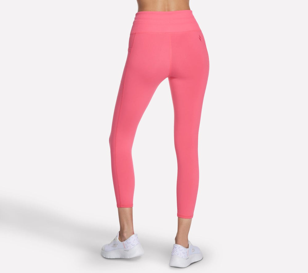 GO WALK Rib Mix High Waisted 7/8 Legging Skechers US