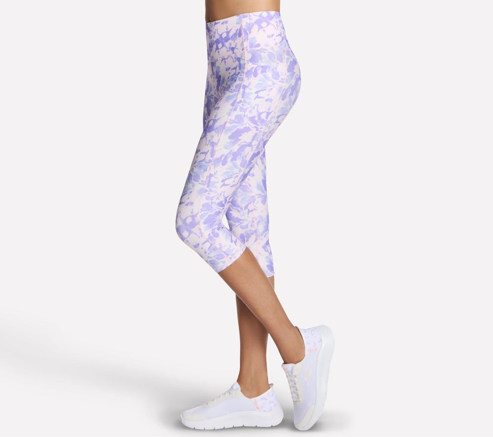 GO FLEX Printed High Waisted Capri Skechers discount