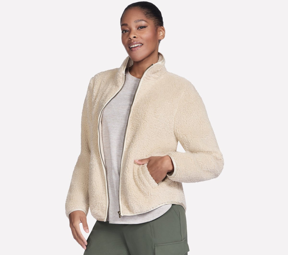 Skech-Sherpa Jacket Skechers for sale