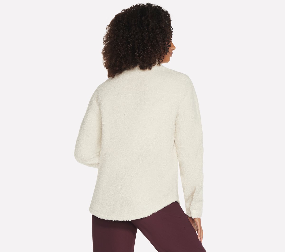 Sherpa Shacket Skechers on sale