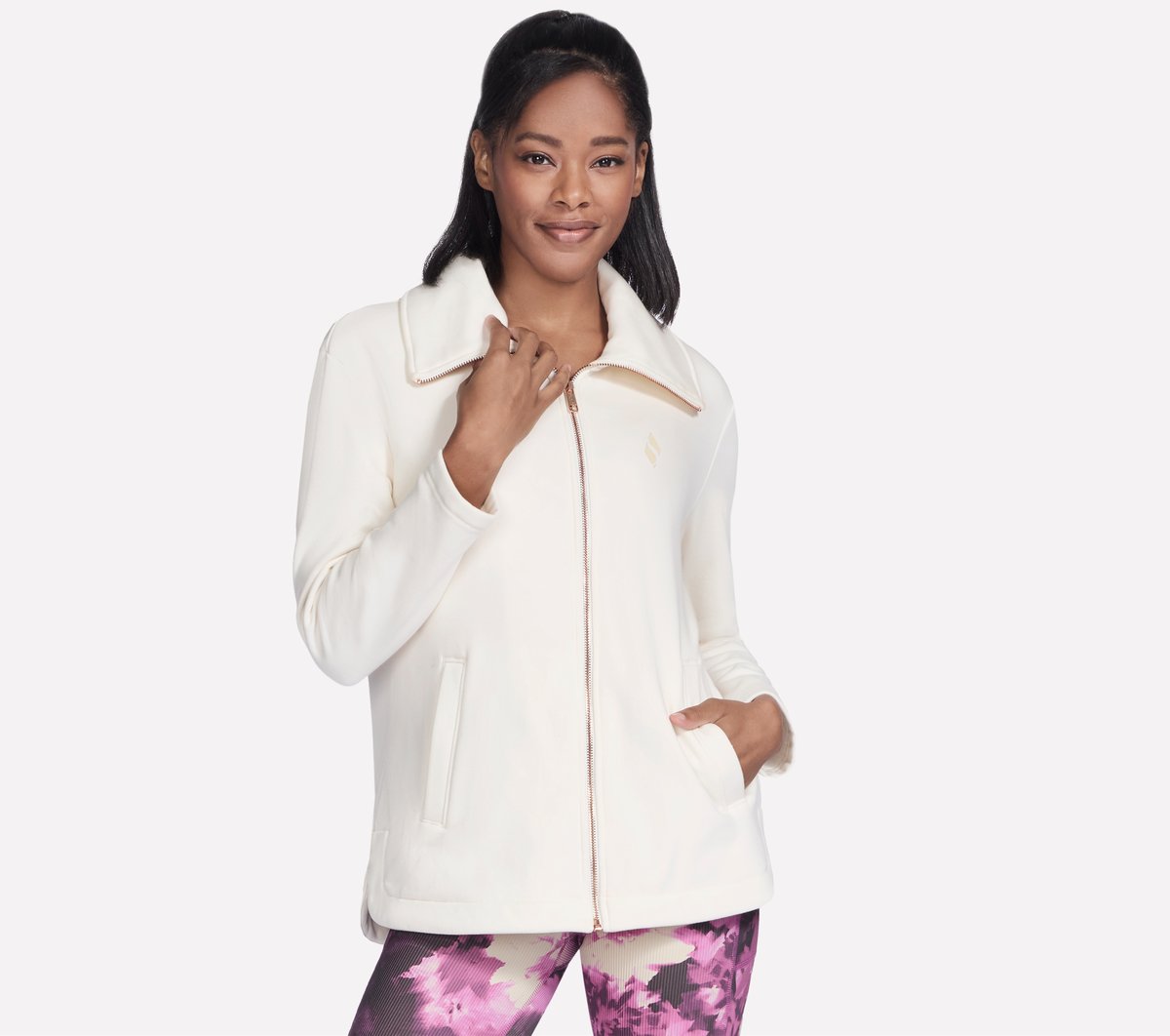 GO SNUGGLE Tunic Full Zip Jacket Skechers outlet