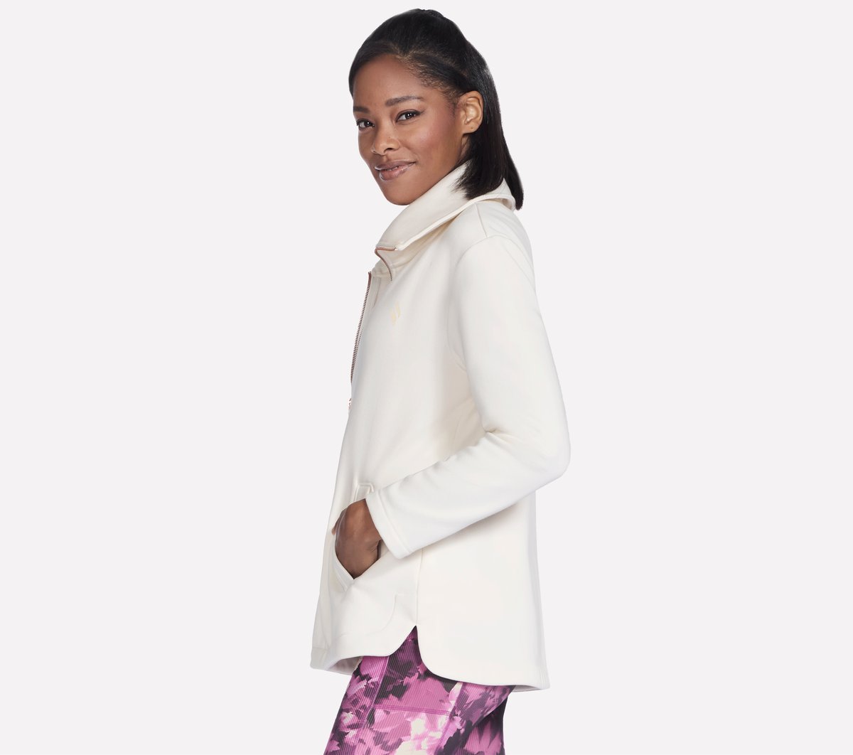 GO SNUGGLE Tunic Full Zip Jacket Skechers outlet