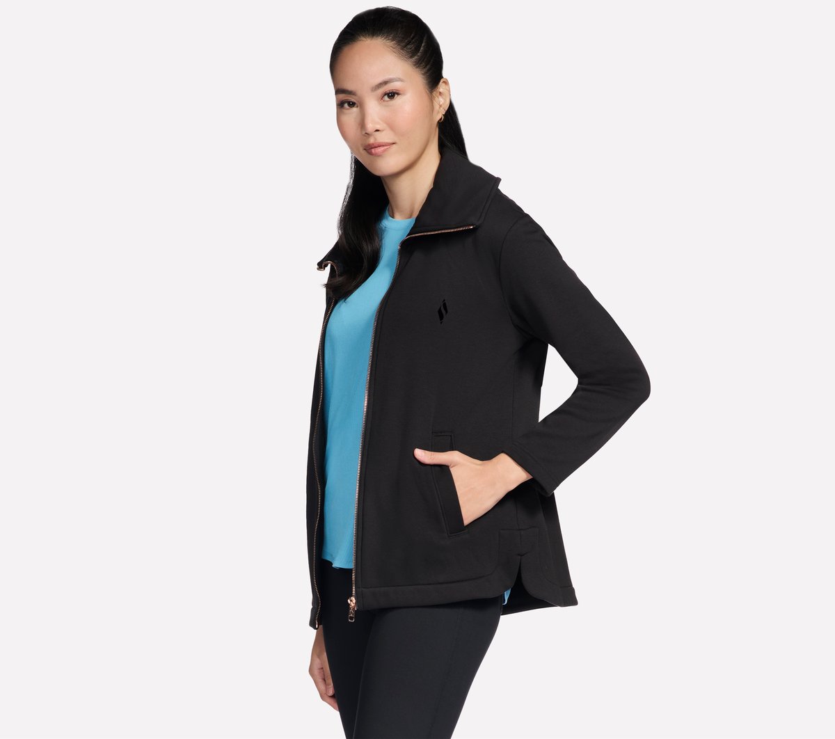 GO SNUGGLE Tunic Full Zip Jacket Skechers sale