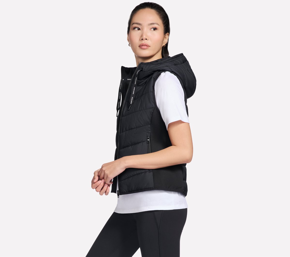 Performance Elite Cozy Fit Hooded Vest Skechers discount