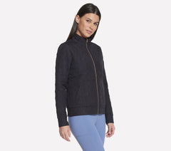 GO WALK Everywhere Cozy Fit Diamond Jacket Skechers US